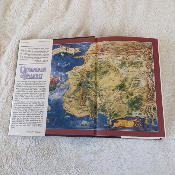 Wheel of Time book 10: Crossroads of Twilight - FIRST edition! - Picture 8 of 9